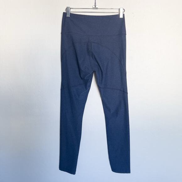 Outdoors Voices Leggings Small Seam Heather Blue High Rise Performance RN147908 - Picture 5 of 6